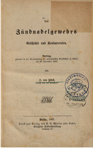 Des Zündnadelgewehrs Geschichte und Konkurrenten