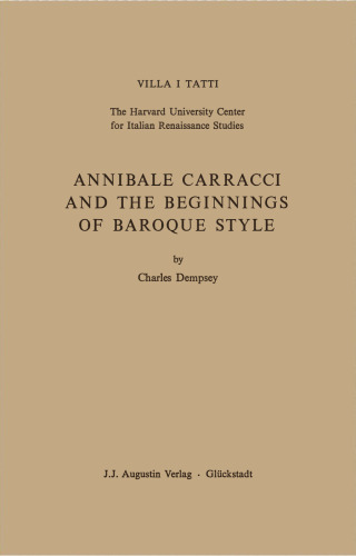 Annibale Carracci and Beginnings of Baroque Style
