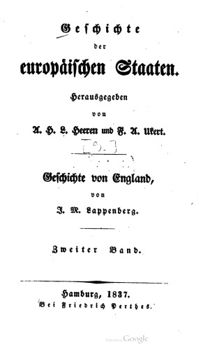 Geschichte von England