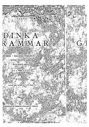 Dinka grammar