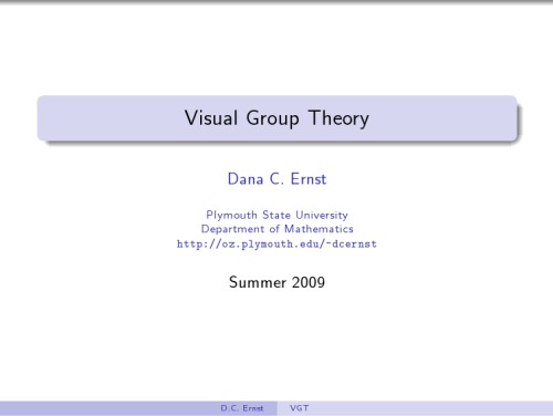 Visual group theory
