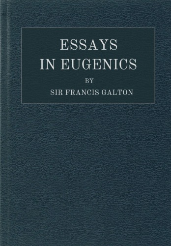 Essays in Eugenics
