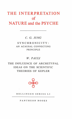 The Interpretation of Nature and the Psyche
