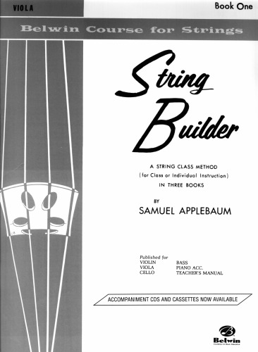 String Builder Viola Book 1