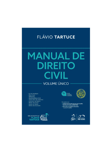 Manual de direito civil : volume único