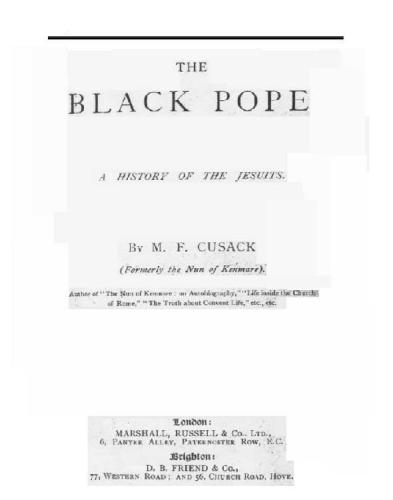 The Black Pope