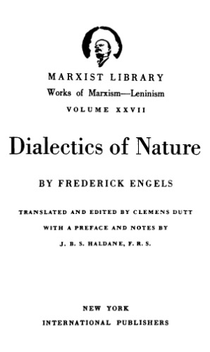 Dialectics of Nature