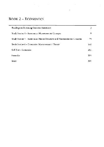CFA Level 1 Schweser Study Notes