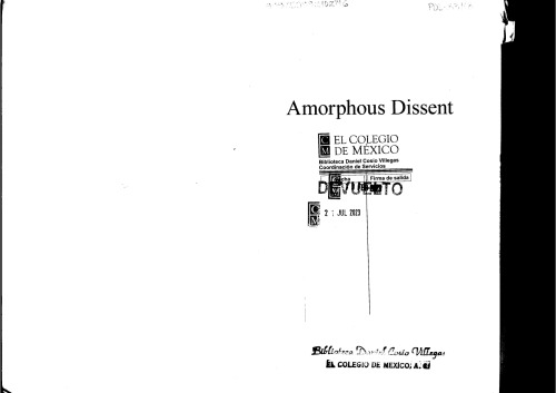 Amorphous Dissent: Post-Fukushima Social Movements in Japan 781920901851