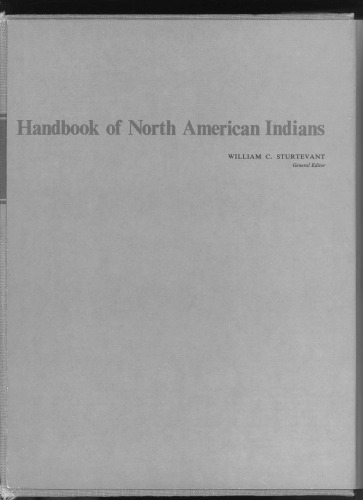 Handbook Of North American Indians Volume 7 Northwest Coast