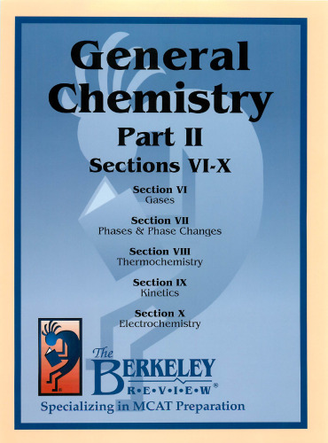 Berkley Review MCAT Test Prep: General Chemistry II