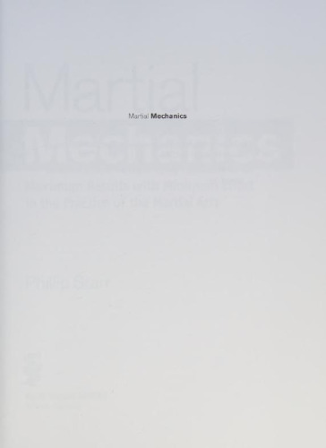 Martial Mechanics: Maximum Results with Minimum Effort