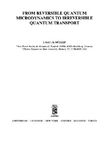Physics Reports vol.272