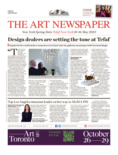 NEW YORK SPRING FAIRS: 10-16 MAY 2023 The Art Newspaper