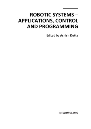 Robotic Systems - Applications, Control and Programming