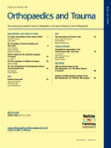 Orthopaedics and Trauma. Volume 23 (2009)
