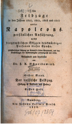 Der russische Feldzug (Feldzug in Rußland und Polen)