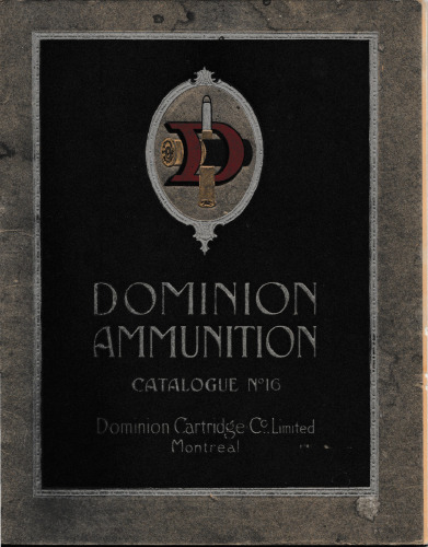 Dominion Ammunition Catalogue No. 16