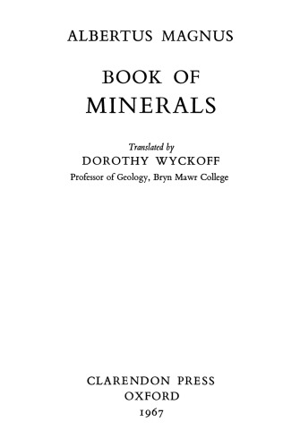 Book of minerals