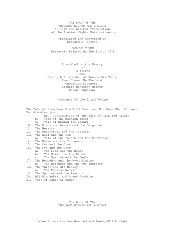 1001 Arabian Nights - Volume 3