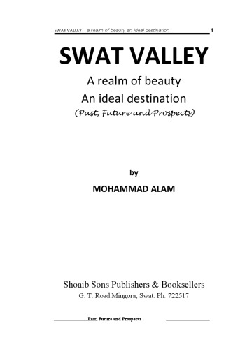 SWAT VALLEY a realm of beauty an ideal destination
