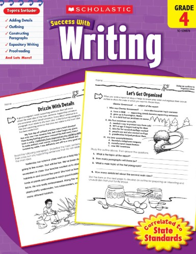 Scholastic Success With Writing Grade 4
