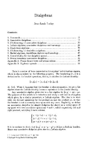 Dialgebras and related operads