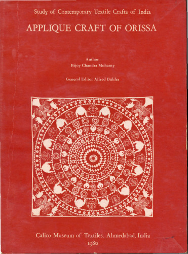 Applique craft of Orissa
