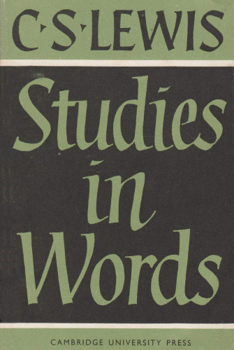 Studies in Words