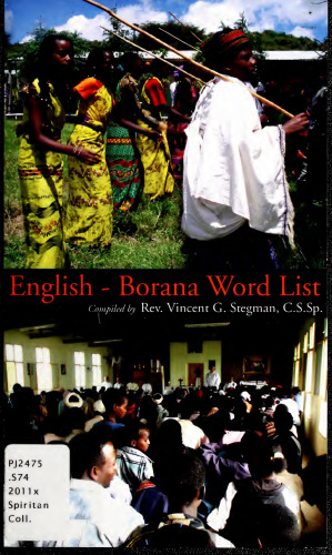English-Borana Wordlist
