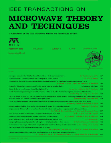 IEEE MTT-V051-I02A (2003-02)