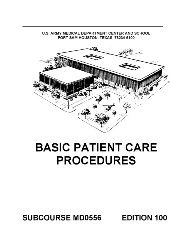 Basic Patient Care Procedures MD0556