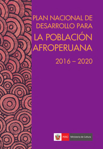 Plan Nacional de Desarrollo para la población Afroperuana 2016-2020