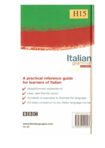 BBC Italian Grammar