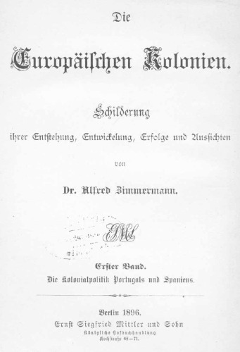 Die Kolonialpolitik Portugals und Spaniens