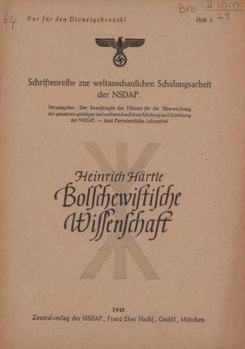 Bolschewistische Wissenschaft