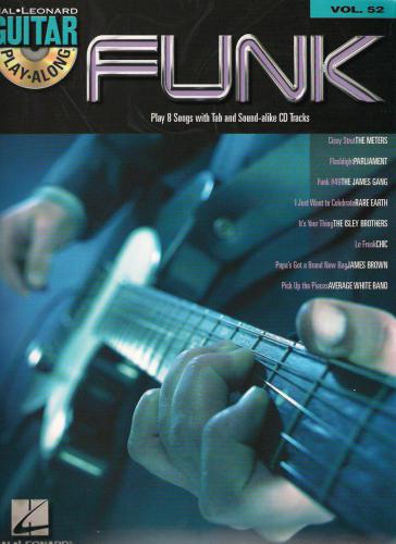 Funk Guitar Play-Along. Vol. 52