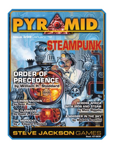 Pyramid. Steampunk