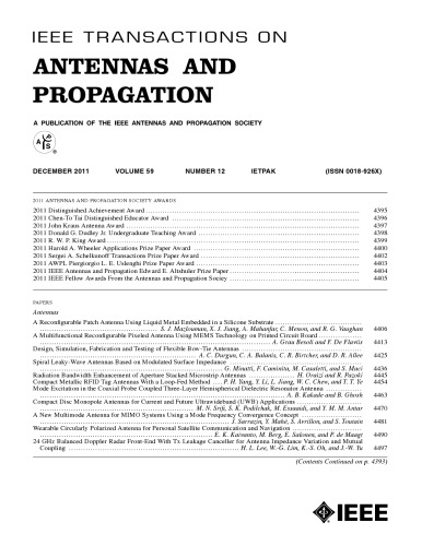 IEEE Transactions on Antennas and Propagation