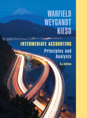 Intermediate Accounting Principles and Analysis