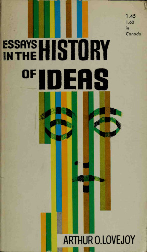 Essays in the History of Ideas