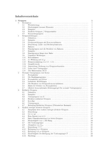 Algebra [Lecture notes]