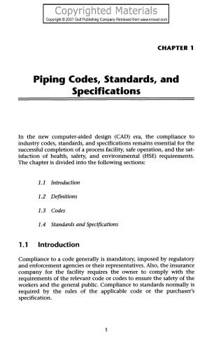 Process Piping Design Handbook : the Fundamentals of Piping Design: Drafting & Design Methods for Process Applications