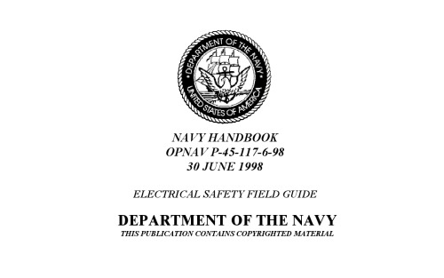 Electrical Safety Field Guide NAVFAC P-45 - US Navy