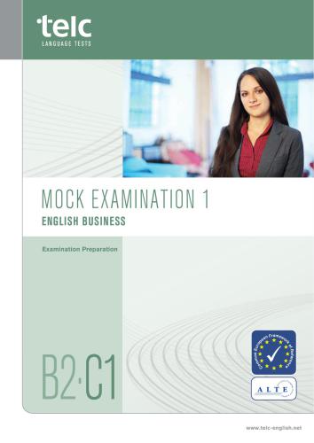 TELC Language Tests - Mock Examination 1: English Business B2-C1