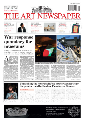 VOL. XXXII, NUMBER 361, NOVEMBER 2023 The Art Newspaper