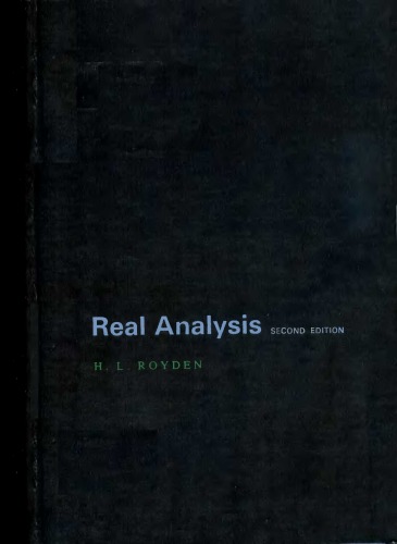 Real Analysis, Second Edition