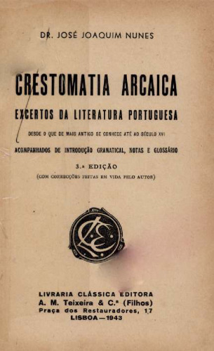 Crestomatia Arcaica