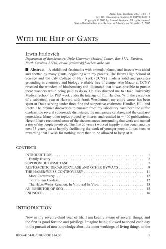 Annual Review of Biochemistry
