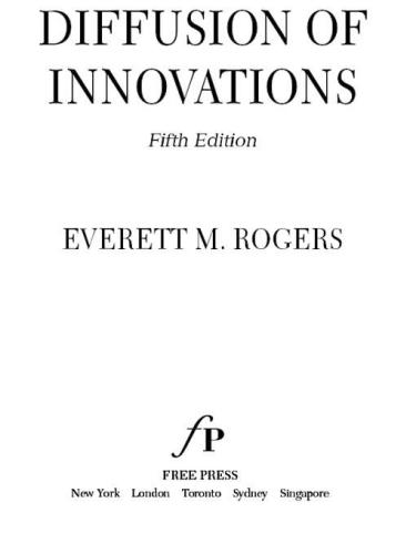 Diffusion of Innovations, 5th Edition